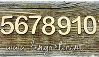 Комплект от 12 дървени цифри (от 1 до 12), височина 3 см, дебелина 3 мм. Перфектни за декорации, рождени дни и арт проекти. Лесни за оцветяване и декорация.