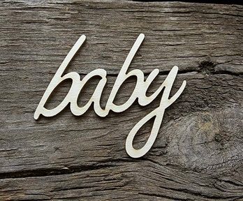 baby надпис бирен картон кръщене подарък албум декорация бебе картичка украса